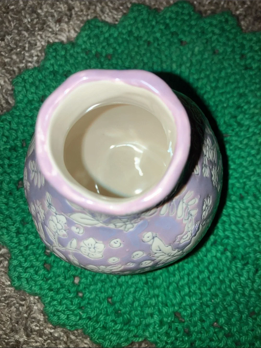 Anthropologie Dorotea Bud Vase Stoneware Pottery 4.5” Tall